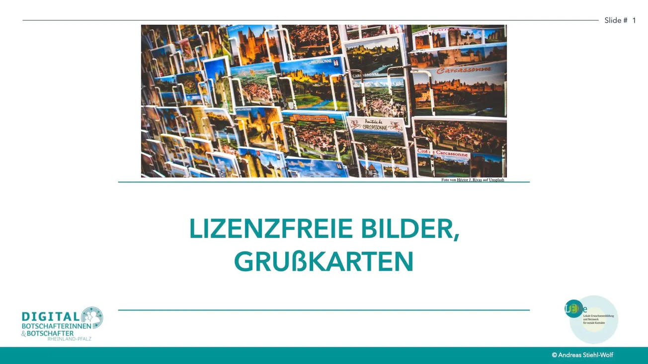 🎞️ Lizenzfreie Bilder und Grußkarten