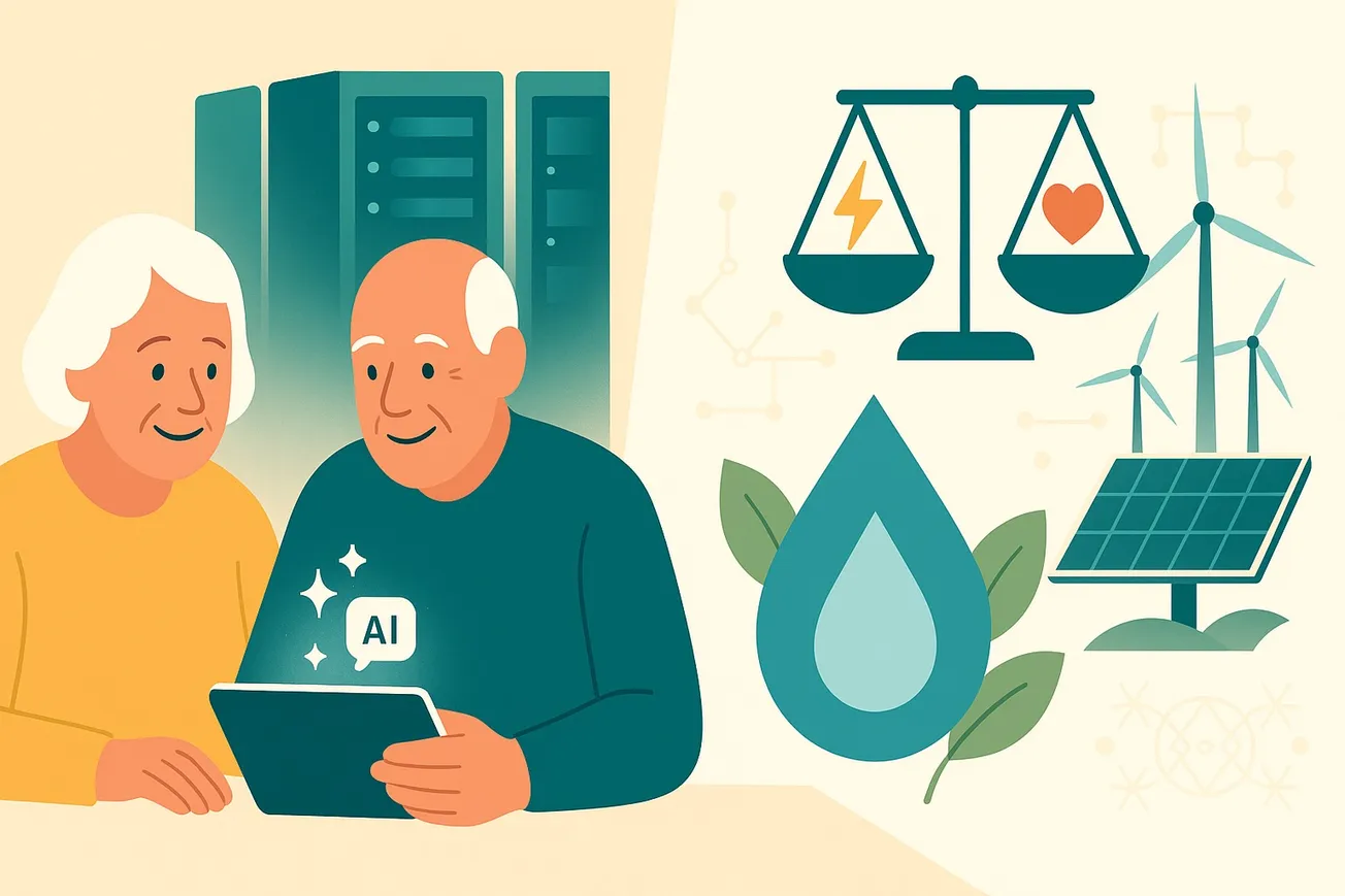 KI im Alltag: Strom- und Wasserverbrauch – und der Nutzen für Seniorinnen & Senioren