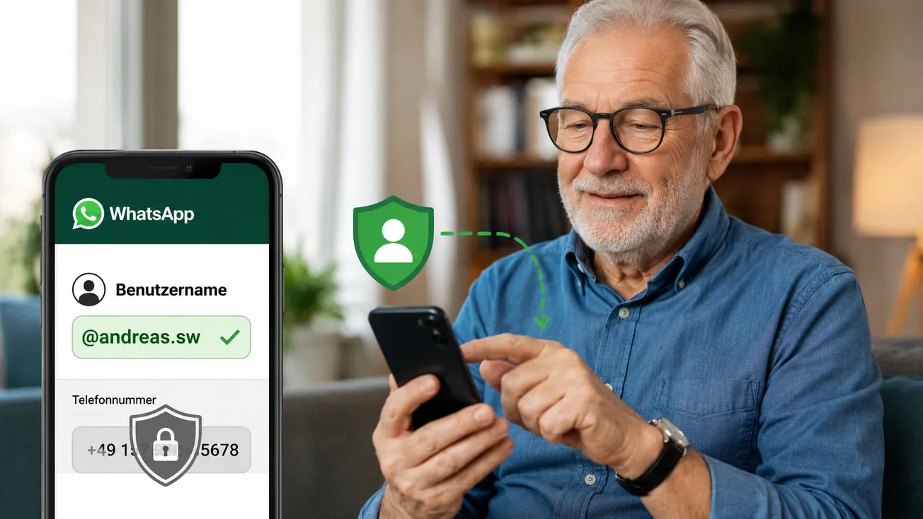 WhatsApp schützt endlich Ihre Telefonnummer – mit den neuen Benutzernamen