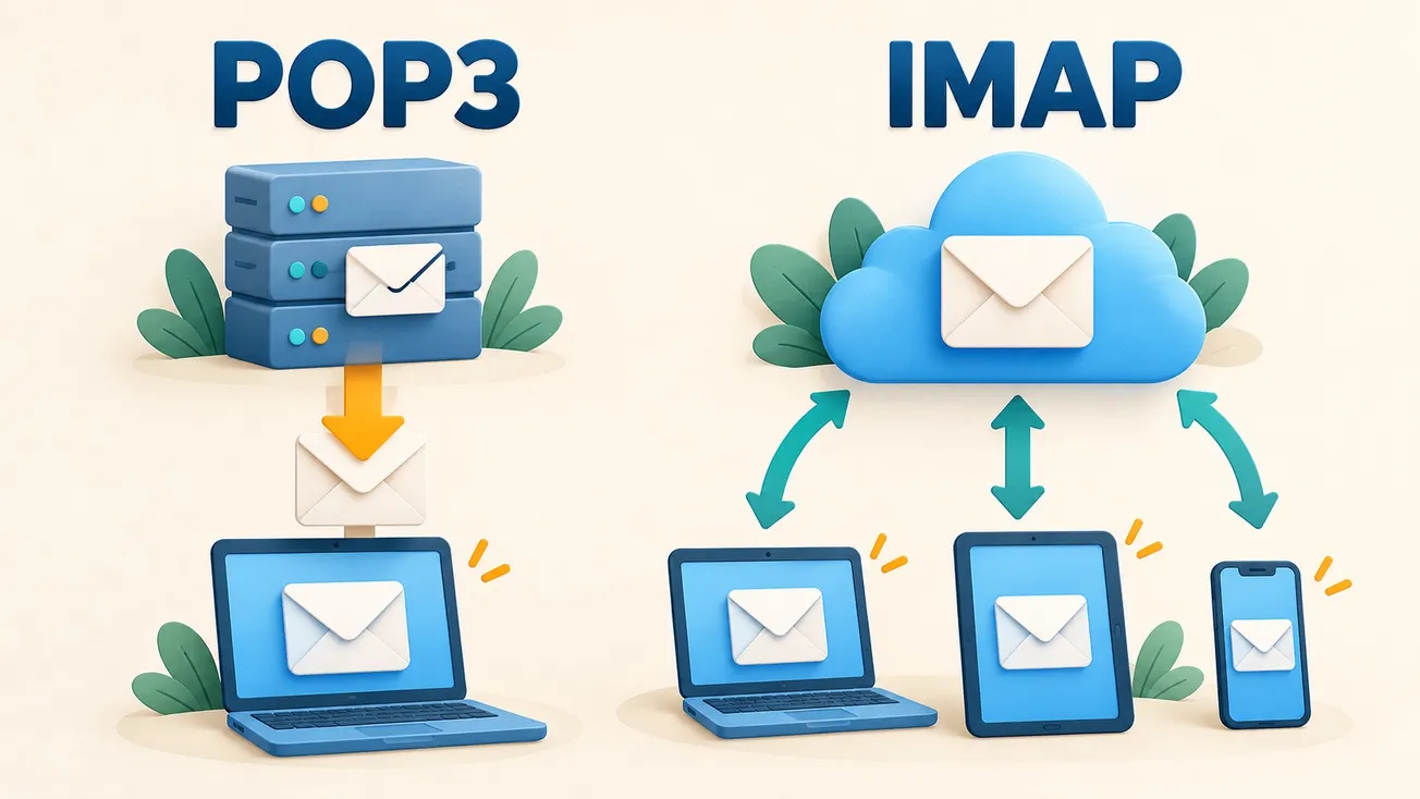 Was ist eigentlich POP3 und IMAP? So bleiben deine E-Mails im Blick