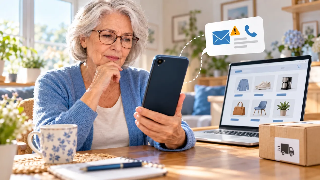 Paket angekündigt, Konto gefährdet? So erkennst du Phishing beim Online-Einkauf